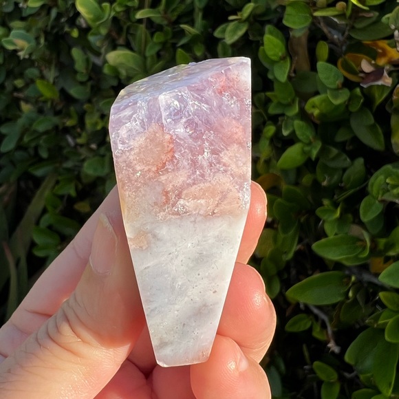 Amethyst Flower Agate Free Form - Picture 4 of 5